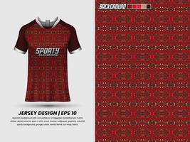 Soccer jersey design for sublimation, sport t shirt design, template jersey vector