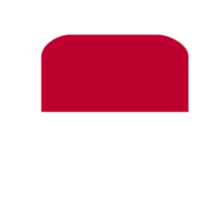 país de la bandera de indonesia png