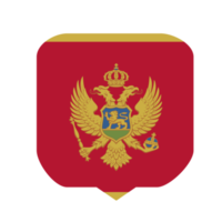 montenegro flagge land png