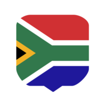 South Africa flag country png