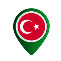 pays du drapeau de la Turquie png