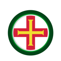 país de la bandera de Guernesey png