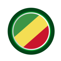 republik av de kongo flagga Land png