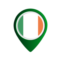 país de la bandera de irlanda png