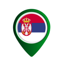 pays du drapeau de la serbie png