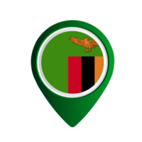 Zambia vlag land png