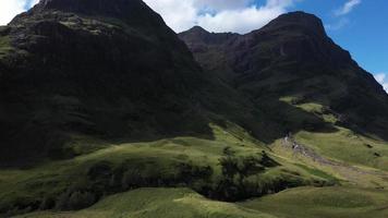 Skottland-tre syster berg räckvidd i glencoe video