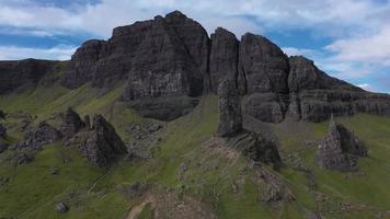 Old man of Storr in Scotland video