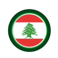 libanon flagga Land png