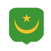 país da bandeira da Mauritânia png