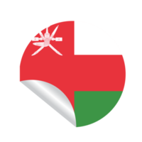 oman flagga Land png