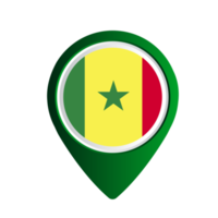 pays du drapeau du sénégal png