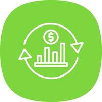 Return On Investment Vector Icon Design