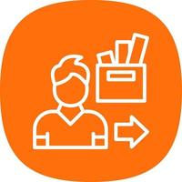 Fired Vector Icon Design