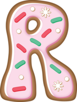 Cookie Alphabet R png