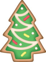 adorno galleta arbol de navidad png