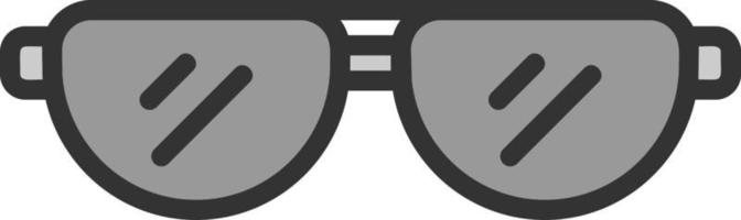 Sun Glasses Vector Icon Design