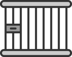 Jail Vector Icon Design