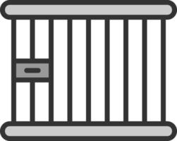 Jail Vector Icon Design