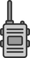 Walkie Talkie Vector Icon Design