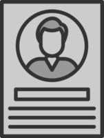 Profiles Vector Icon Design
