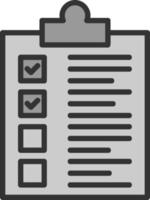 Check List Vector Icon Design