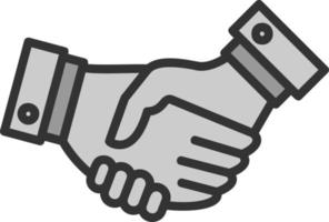 Handshake Vector Icon Design