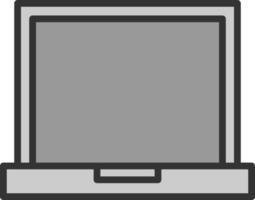 Laptop Screen Vector Icon Design