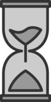 diseño de icono de vector de reloj de arena