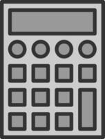 diseño de icono de vector de calculadora