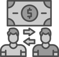 Borrow Vector Icon Design