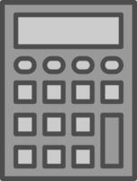 diseño de icono de vector de calculadora