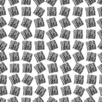 Seamless Pattern with hand drawn black scribble Smear. Abstract grunge texture. Vector illustration