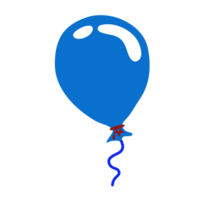 arquivo png de balão azul