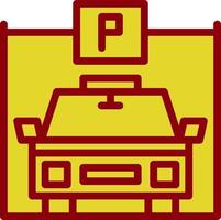 Parking Vector Icon Design