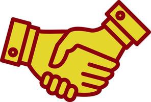 Handshake Vector Icon Design
