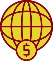 World Financial Vector Icon Design