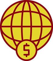 World Financial Vector Icon Design