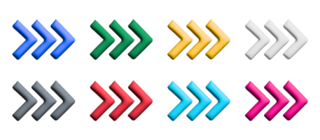 arrow colored icons design with elements for mobile concepts and web apps. collection modern infographic and pictogram. png