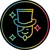 Magician Man Vector Icon Design