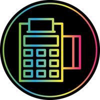 Pos Terminal Vector Icon Design