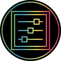Adjust Vector Icon Design