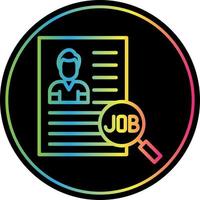 Job Vector Icon Design