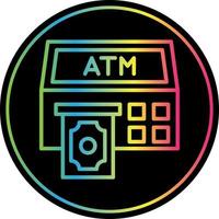 Atm Machine Vector Icon Design