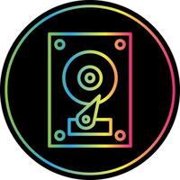 Hard Disk Vector Icon Design