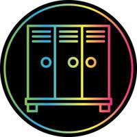 Locker Vector Icon Design