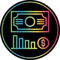 Money Loss Vector Icon Design