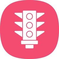 Traffic Signal Vector Icon Design