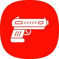 diseño de icono de vector de pistola