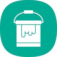 Paint Bucket Vector Icon Design